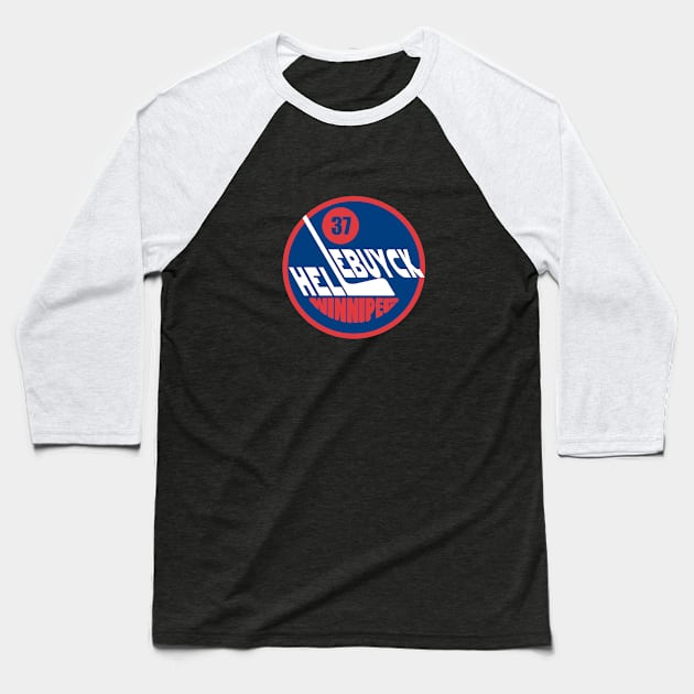 Winnipeg Logo Mashup Baseball T-Shirt by phneep